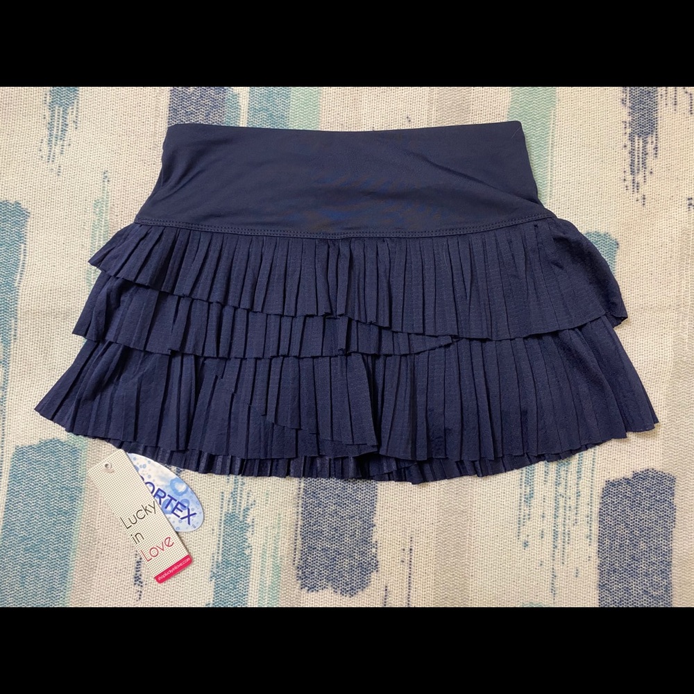 NWT Lucky In Love Tennis Sport Skirt Size XS